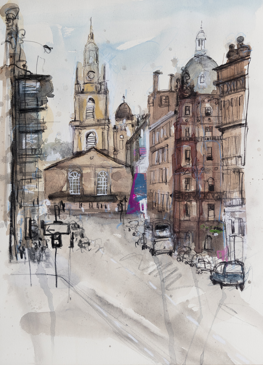 'West George Street' by artist Kelly  Stewart